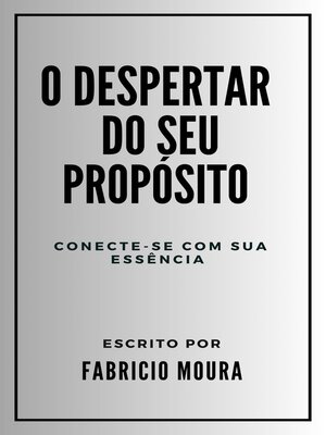 cover image of O Despertar do Seu Propósito